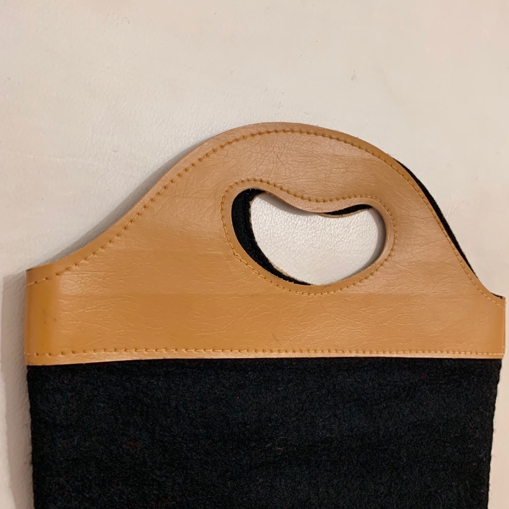 HOST PICK 🔥RARE🔥 Vintage Gucci Small Wool Tote - Picture 7 of 8